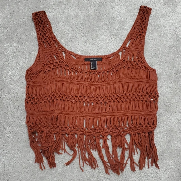 Forever 21 Tops - forever 21 crochet top